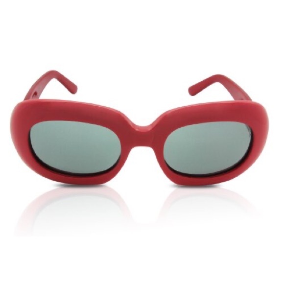 NEW CELINE WOMEN RED SUNGLASSES CELINE CL40070I 66N SUNGLASSES - Picture 3 of 6